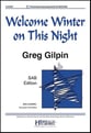 Welcome Winter on This Night SAB choral sheet music cover